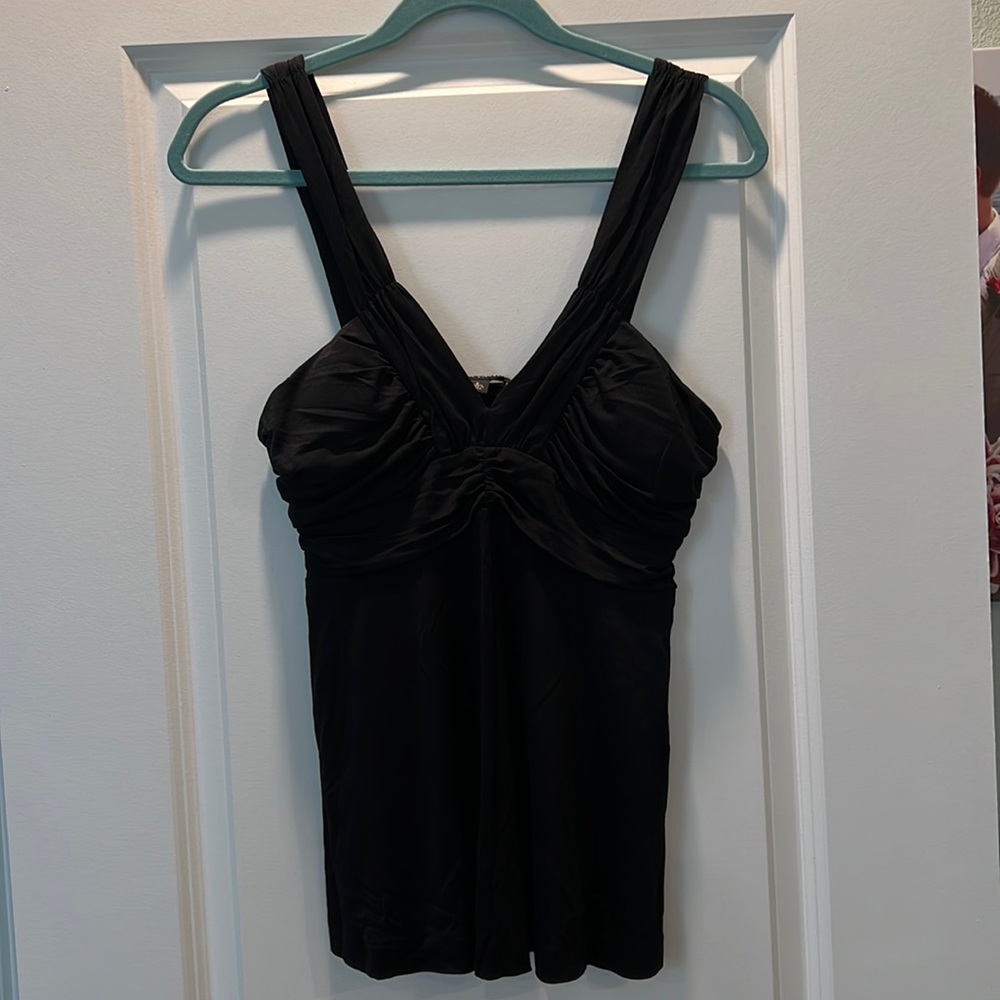 Black small sexy top.